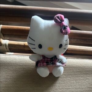 Hello Kitty Plush with Pink Bow